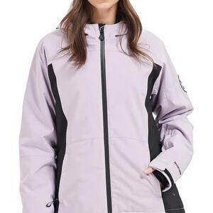 Women's Lavender and Black Jacket